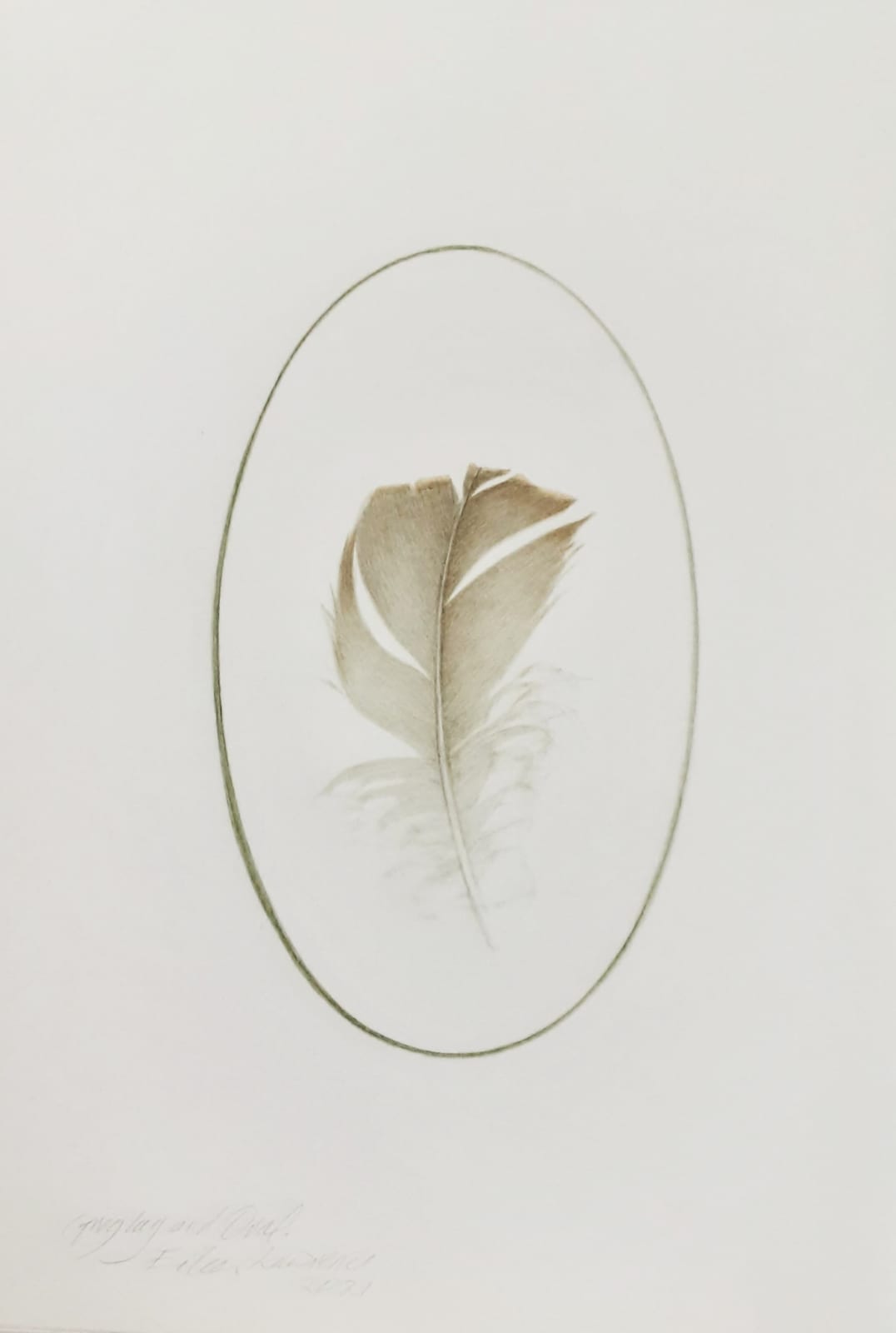 Eileen Lawrence RSA, Greylag and Oval