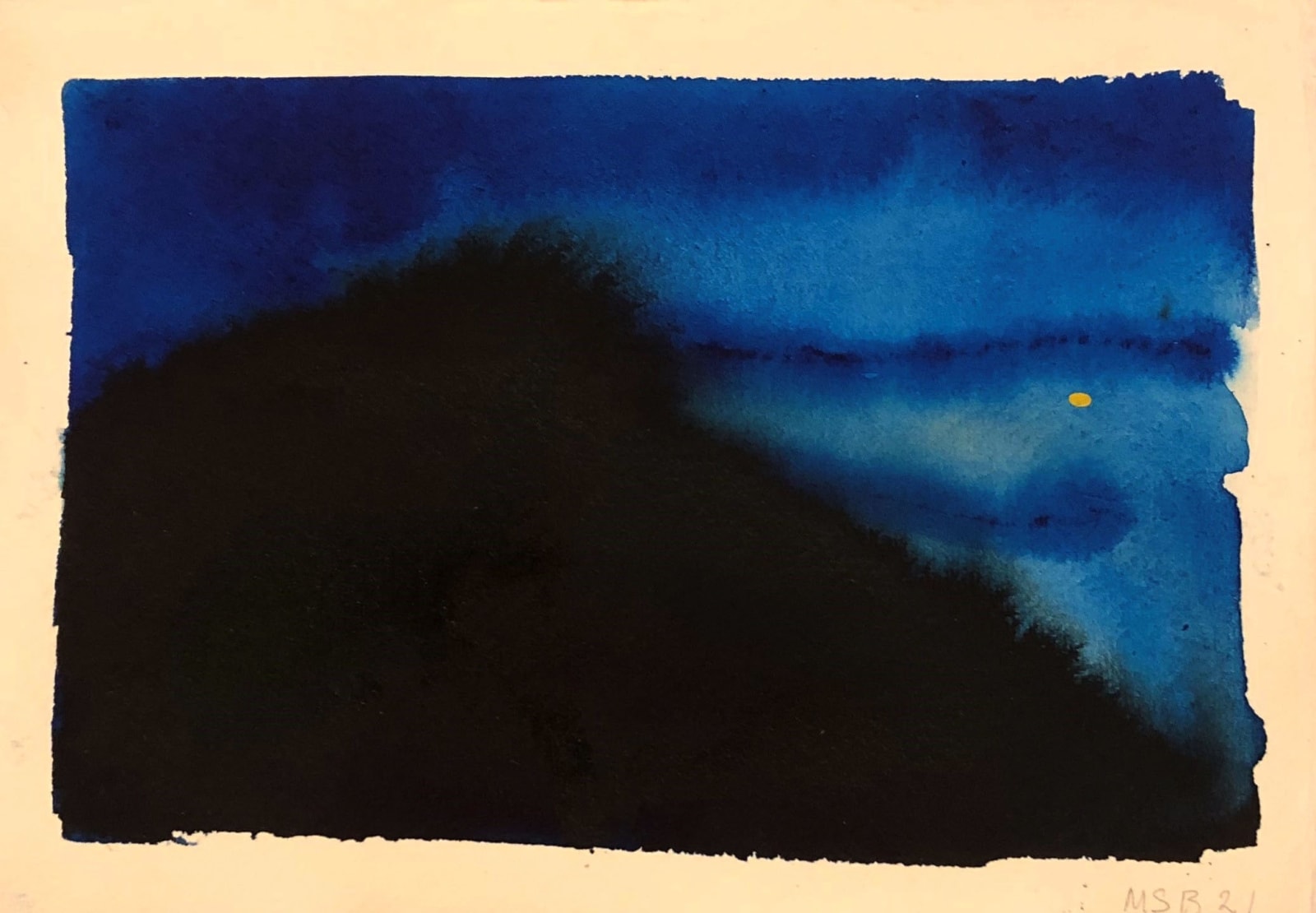 Mary Bourne RSA, Cabrach, Dusk Rising