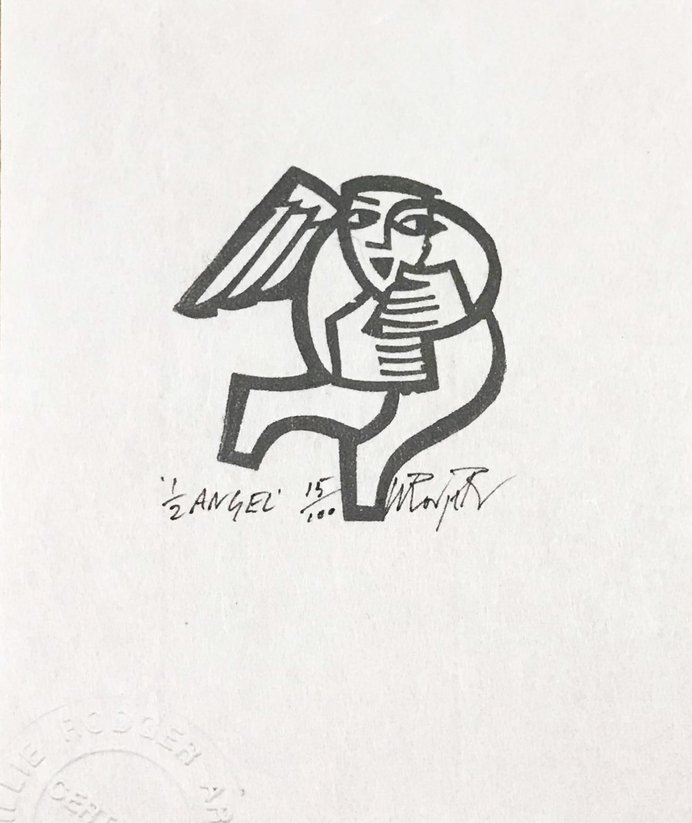 Willie Rodger RSA, 1/2 Angel, 1997