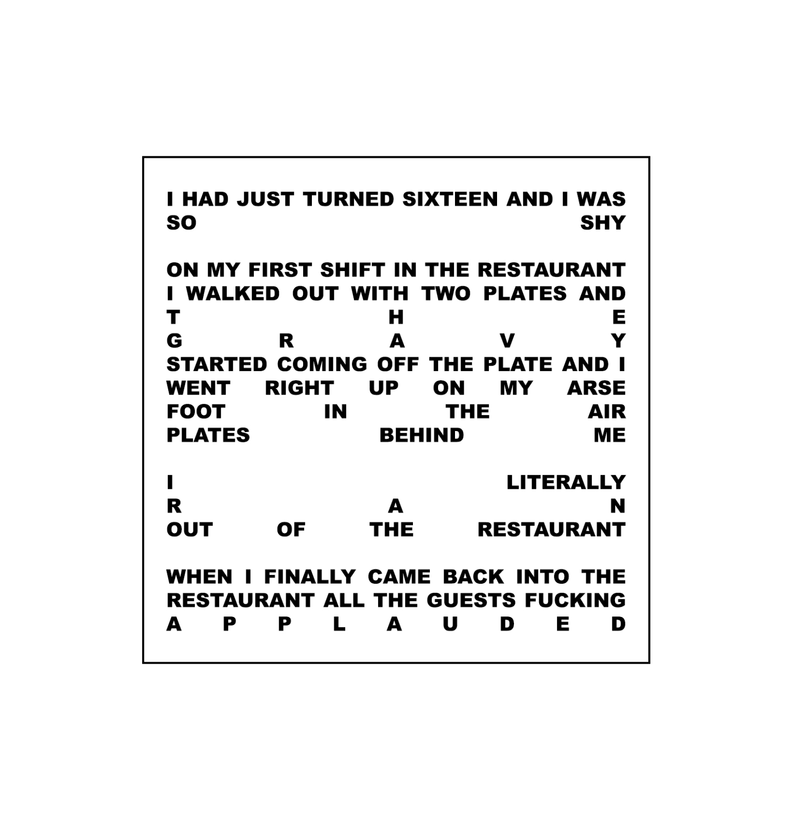 Sophie Stewart, Gravy, 2020