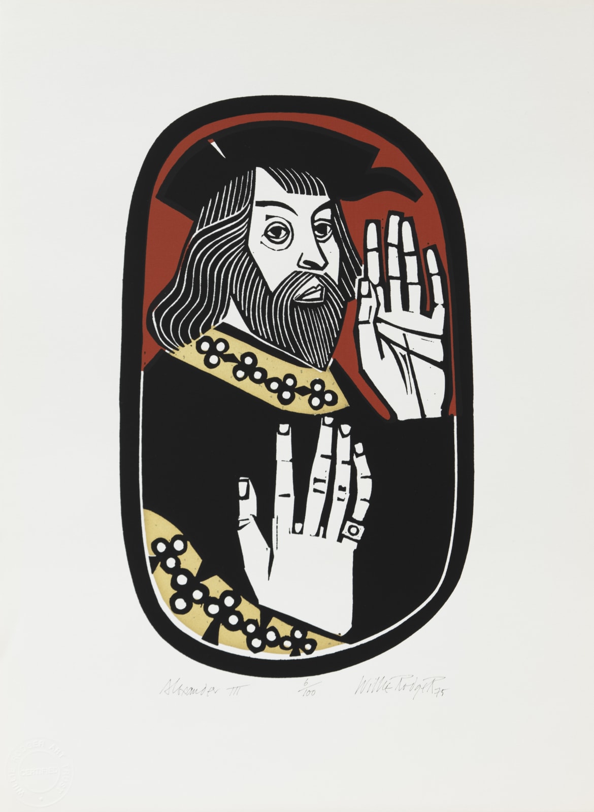 Willie Rodger RSA, The Scottish Historical Playing Cards Set, 1975