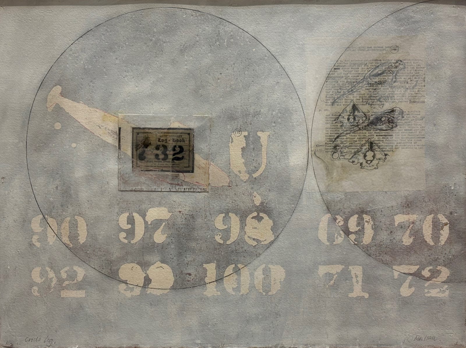 Will Maclean RSA, Circle Log, 2025