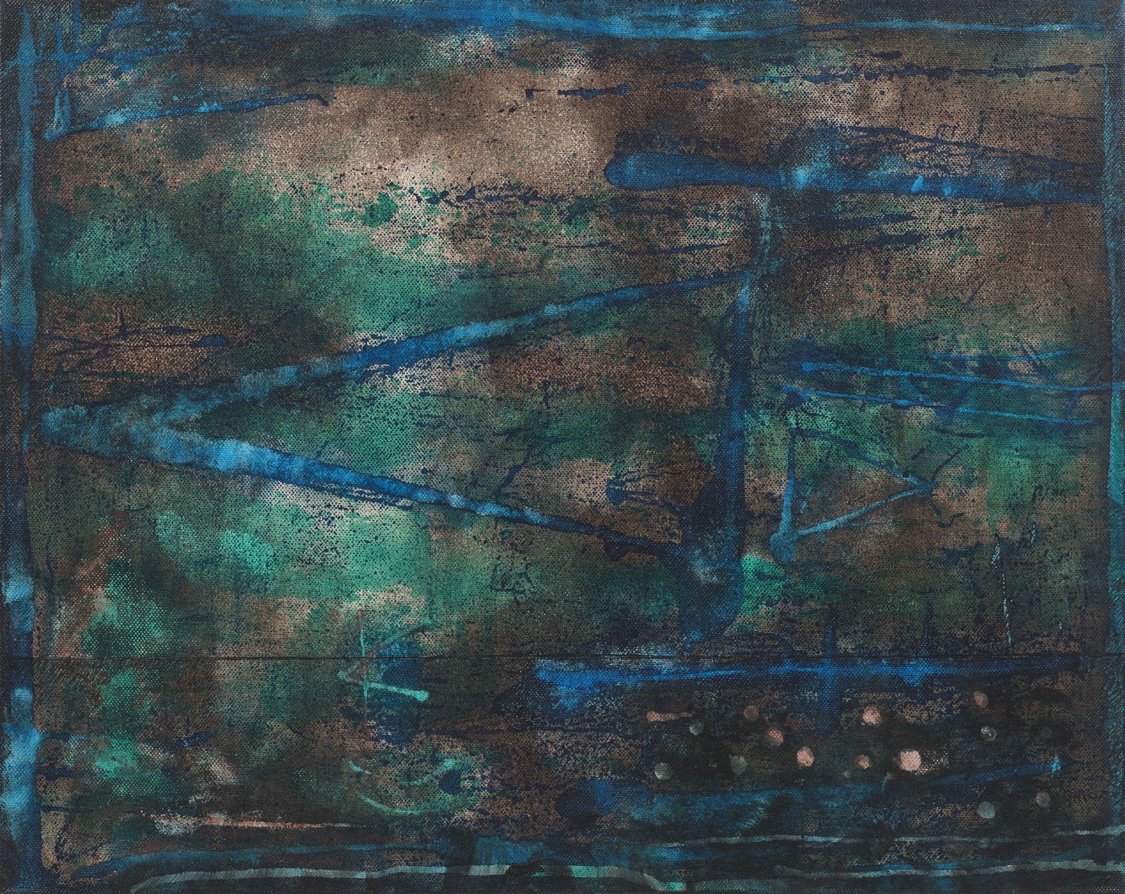 George Macpherson RSA, Dawn on the Docks, 2007
