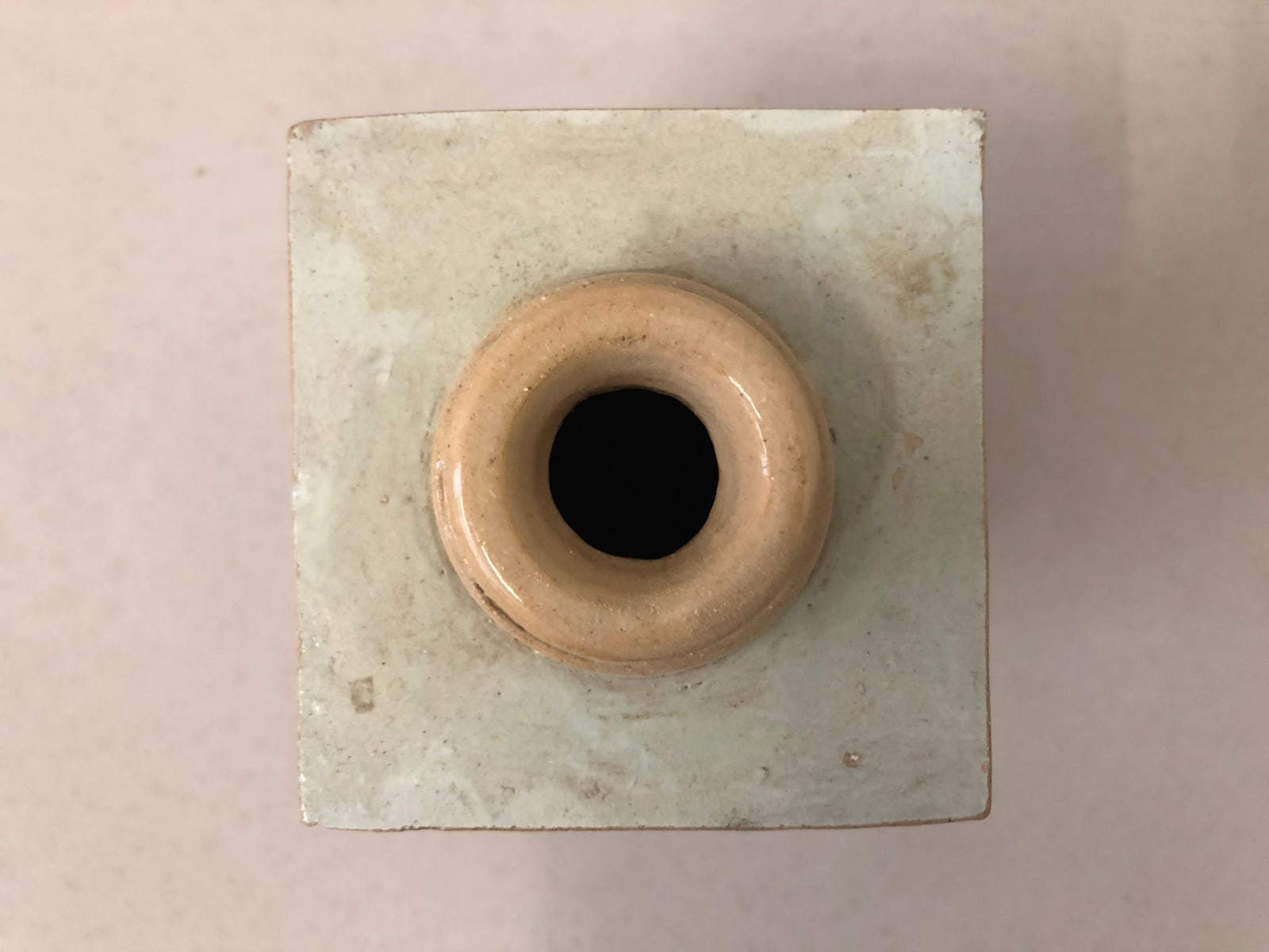 Frank Pottinger RSA, Untitled (Blue and Brown Vessel)