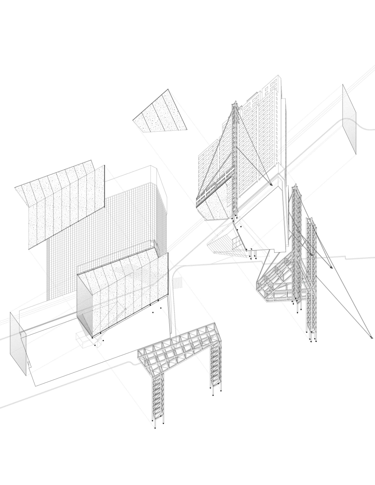 Xuanyu Wei, Place for Entourage 2, 2024