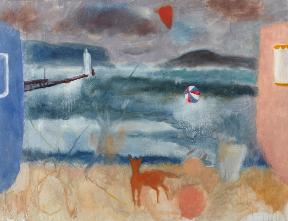 William Gillies RSA, Nairn Beach, c.1970