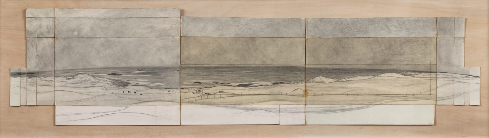 Frances Walker RSA, Working study for 'Atlantic Watch', c. 1995