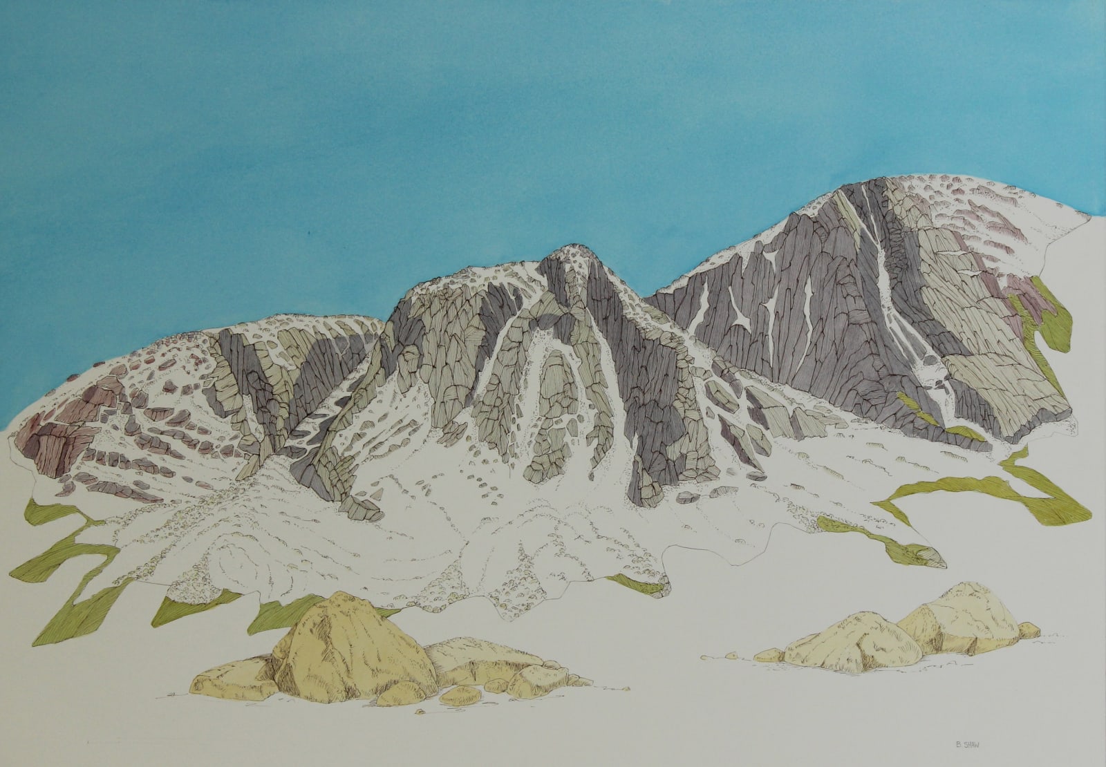 Bruce Shaw, 003022 (The Stag Rocks), 2022