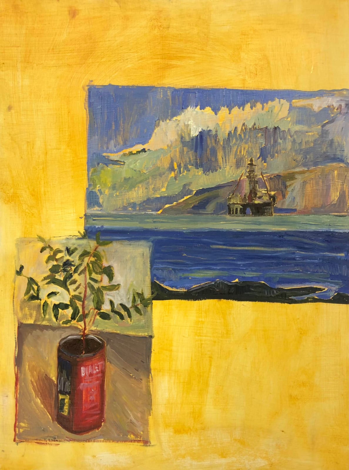 Agnes Roberts, Untitled (Yellow #1), 2024