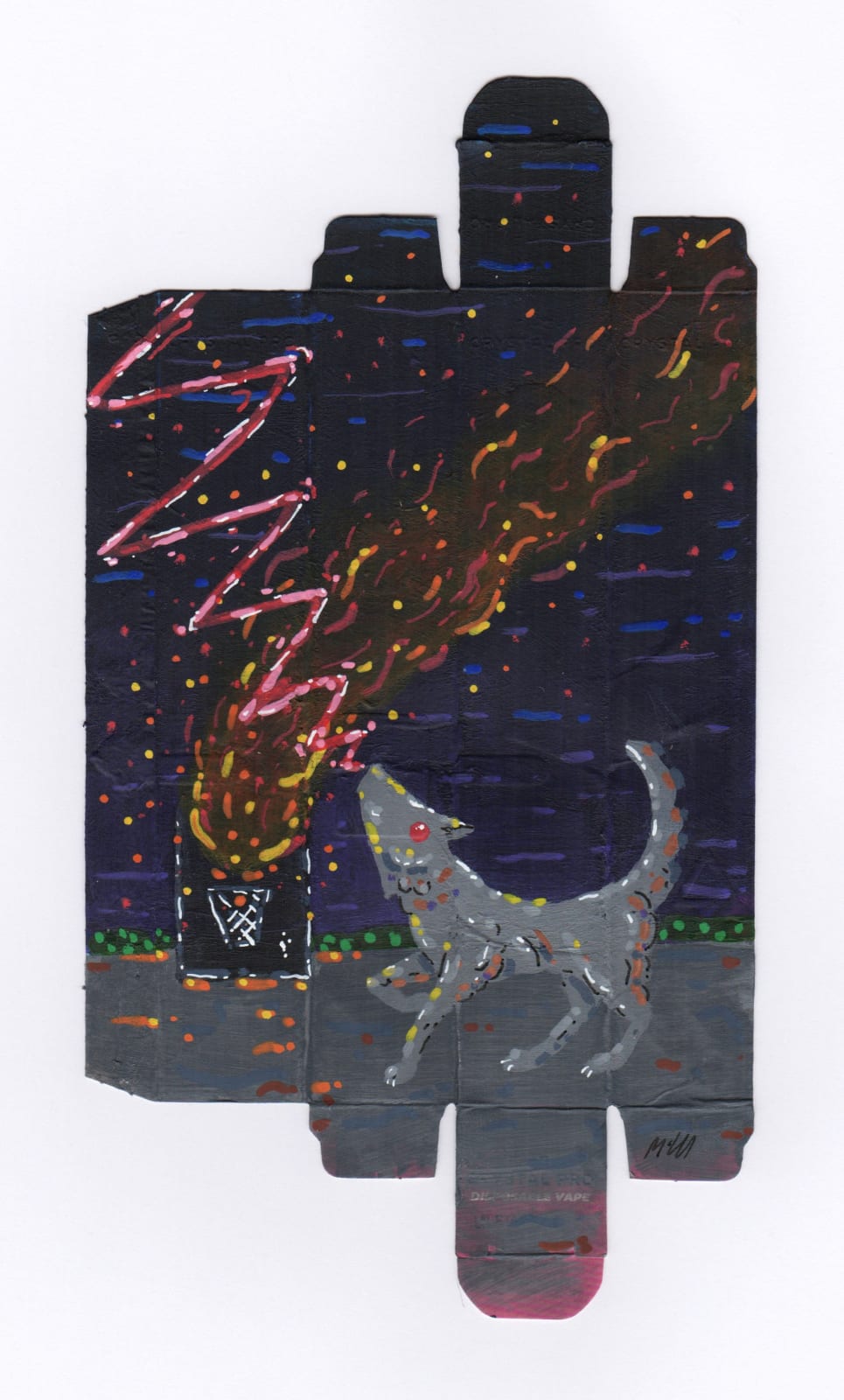 Berti McColl, Bin Fire, 2024