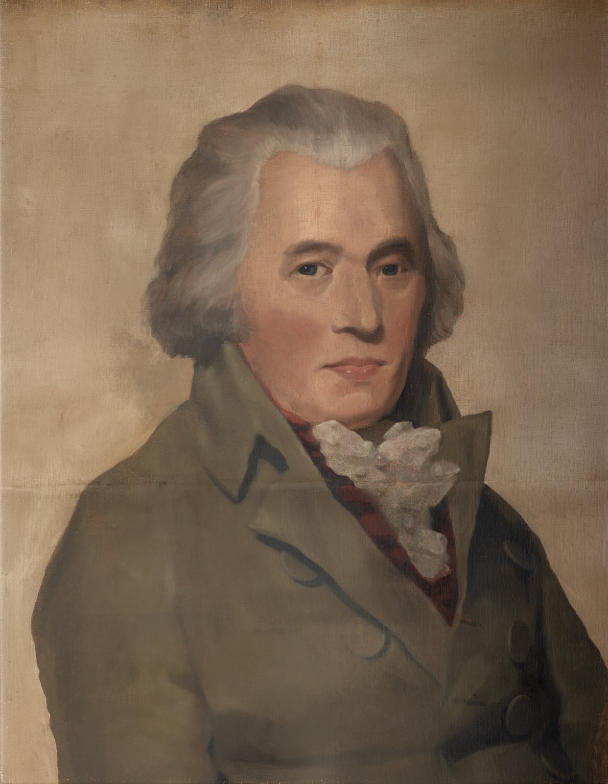 Derrick Guild RSA, Hidden Pearl. after Raeburn's 1790 portrait of Mr George Paterson of Castle Huntly