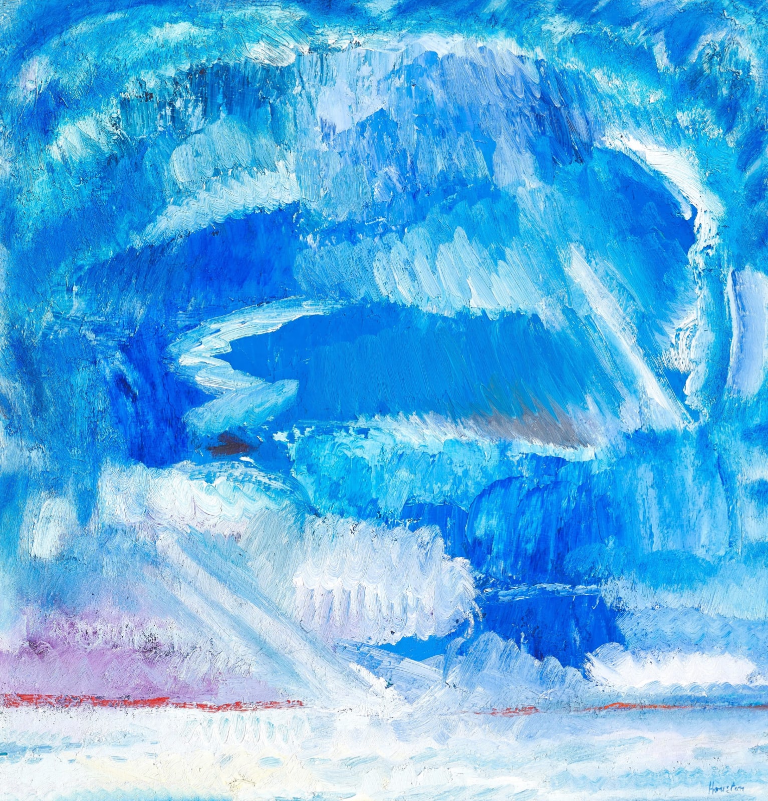 John Houston RSA, Summer, Île de Bréhat (Brittany), circa 1978