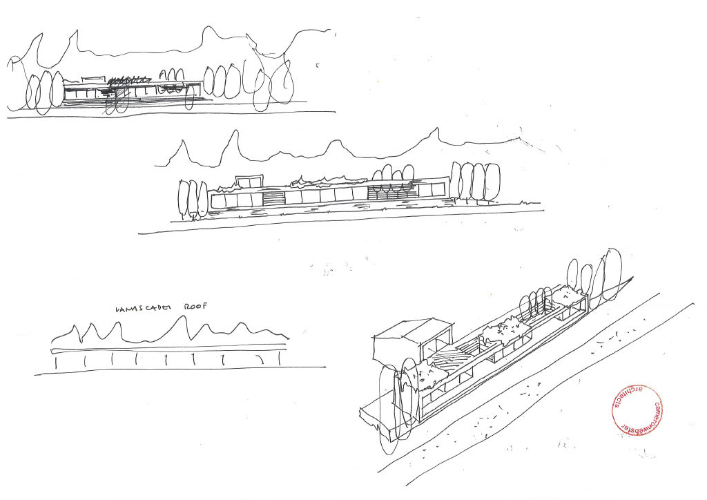 Robin Webster RSA, Miranda Webster & Stuart Cameron - cameronwebster architects, Slate Quay, Loch Lomond