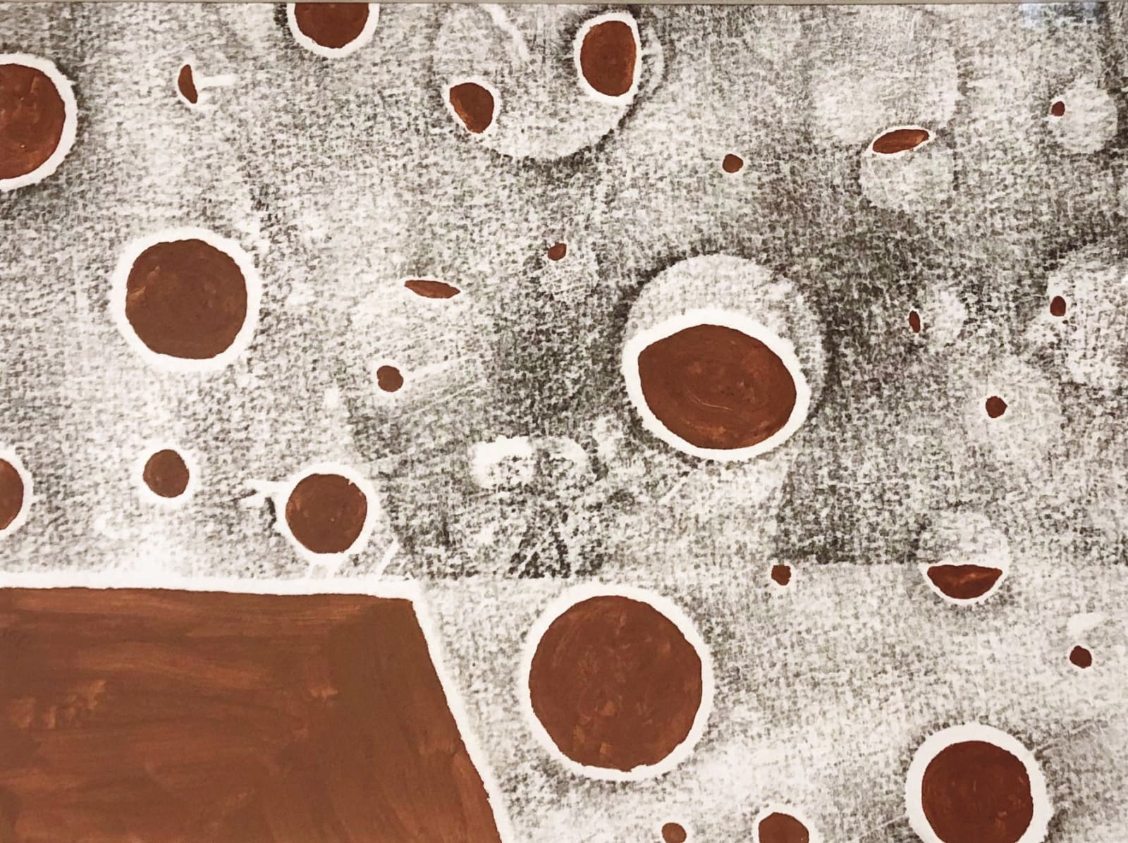 Richard Goldsworthy, Mud Dots II, 2022