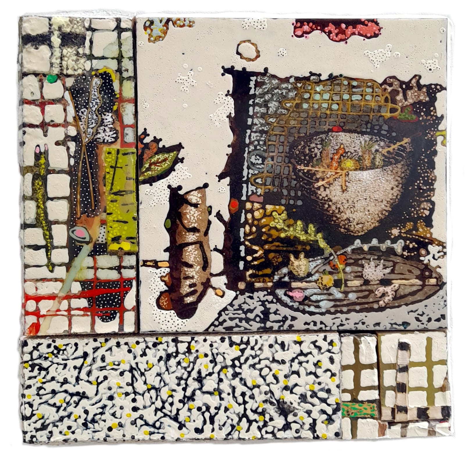 Lennox Dunbar RSA, Tweezer food painting