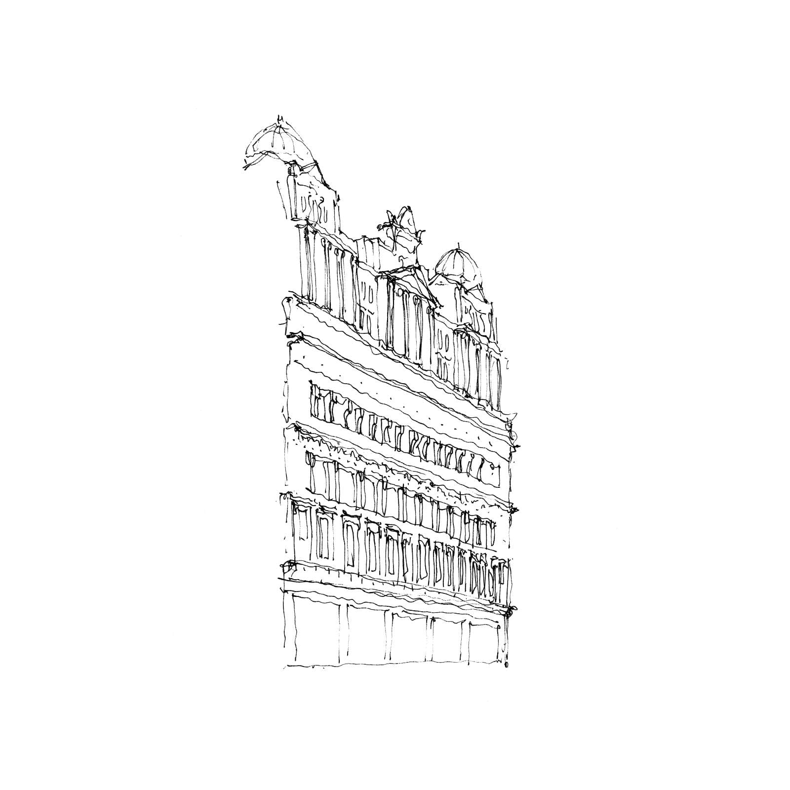 Ross Cameron, Alexander Thomson Sketchbook - Form to Threshold I