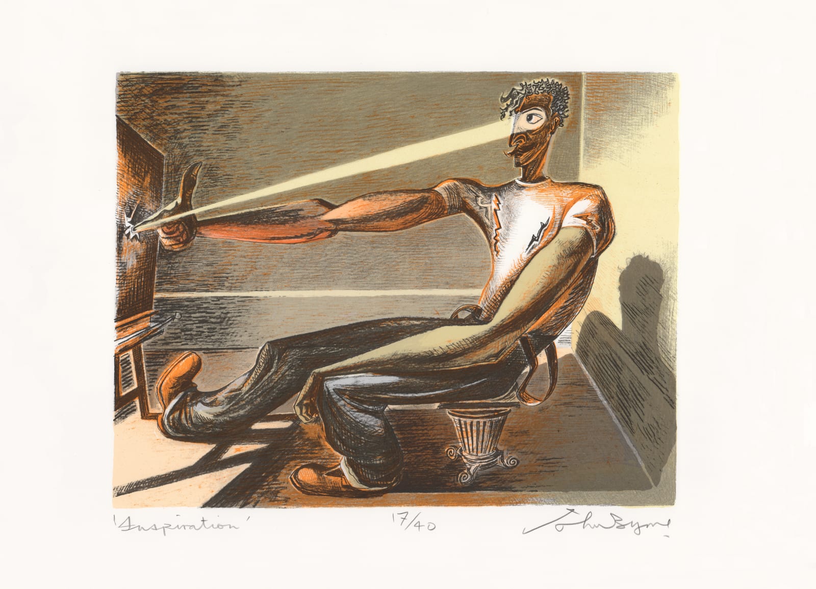 John Byrne RSA, Inspiration, 2013