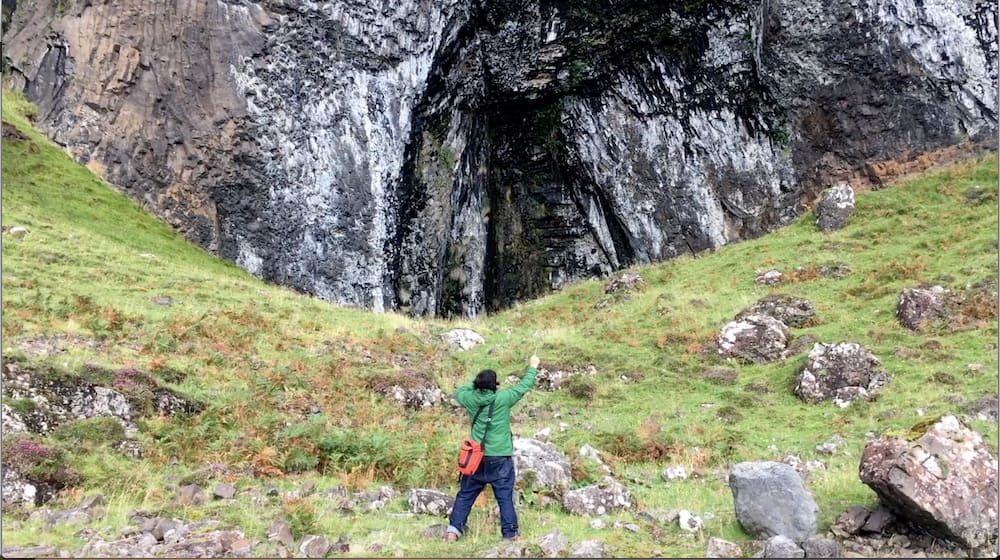 Kate Downie RSA, Cave Painting in Carsaig II