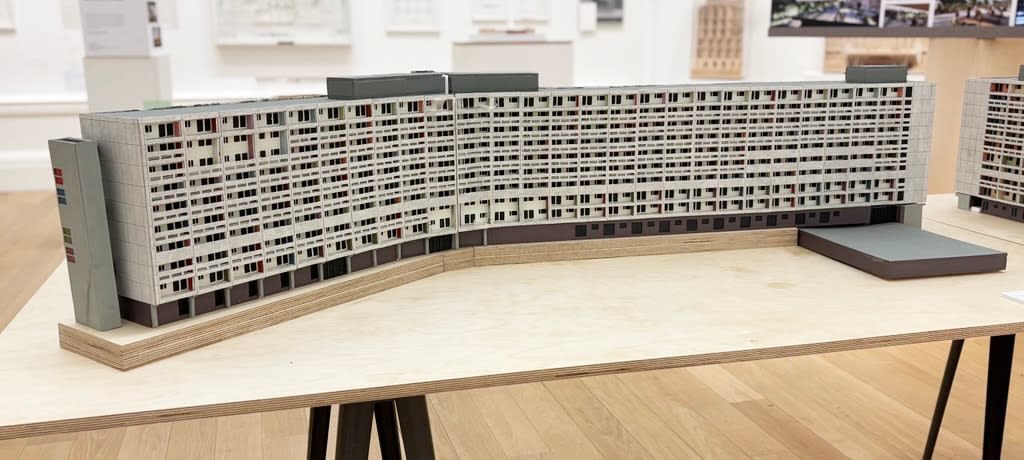 Collective Architecture for The City of Edinburgh Council, Study model, Cables Wynd House, Leith, Edinburgh, 2025