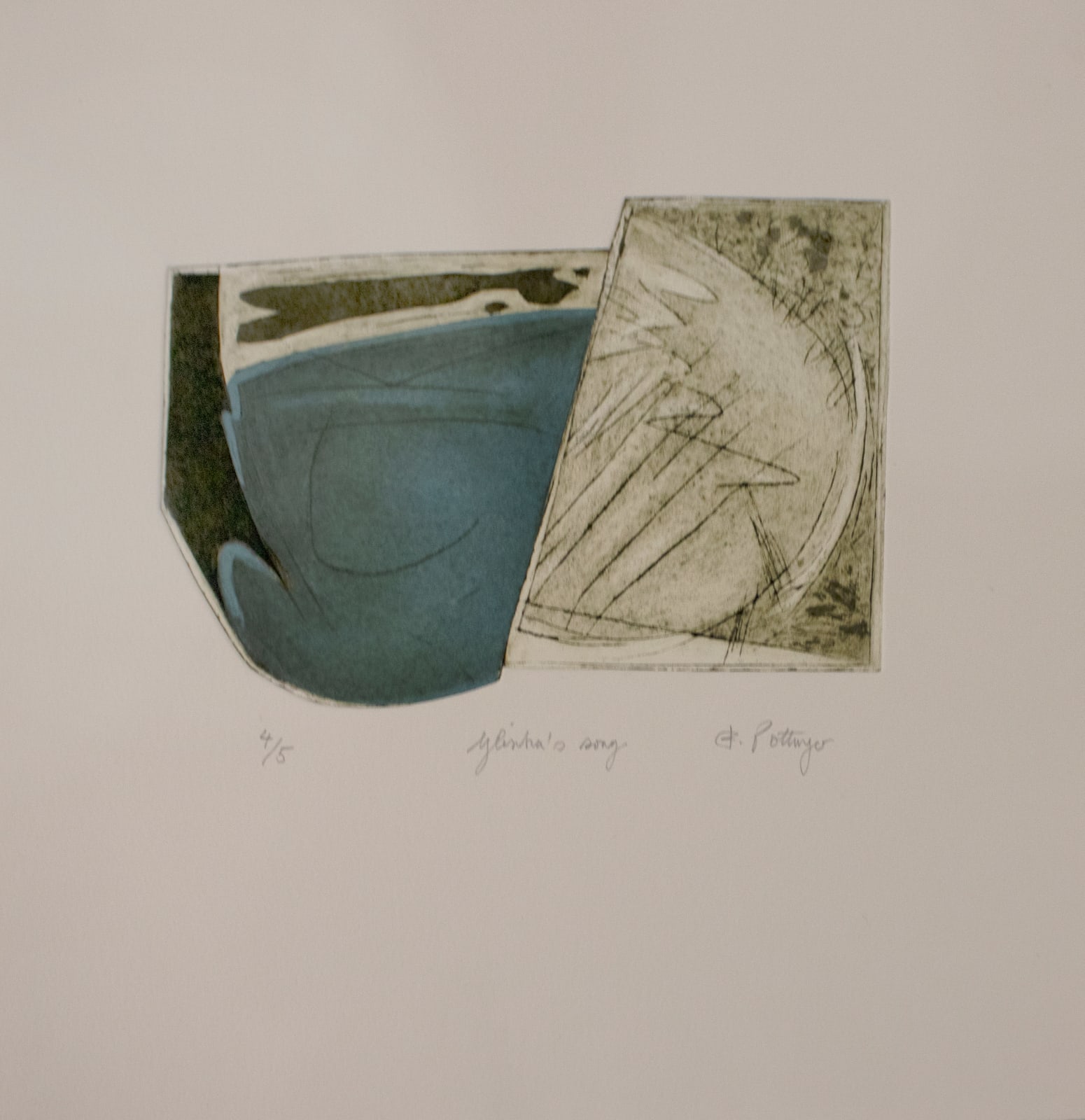 Frank Pottinger RSA, Glinka's Song