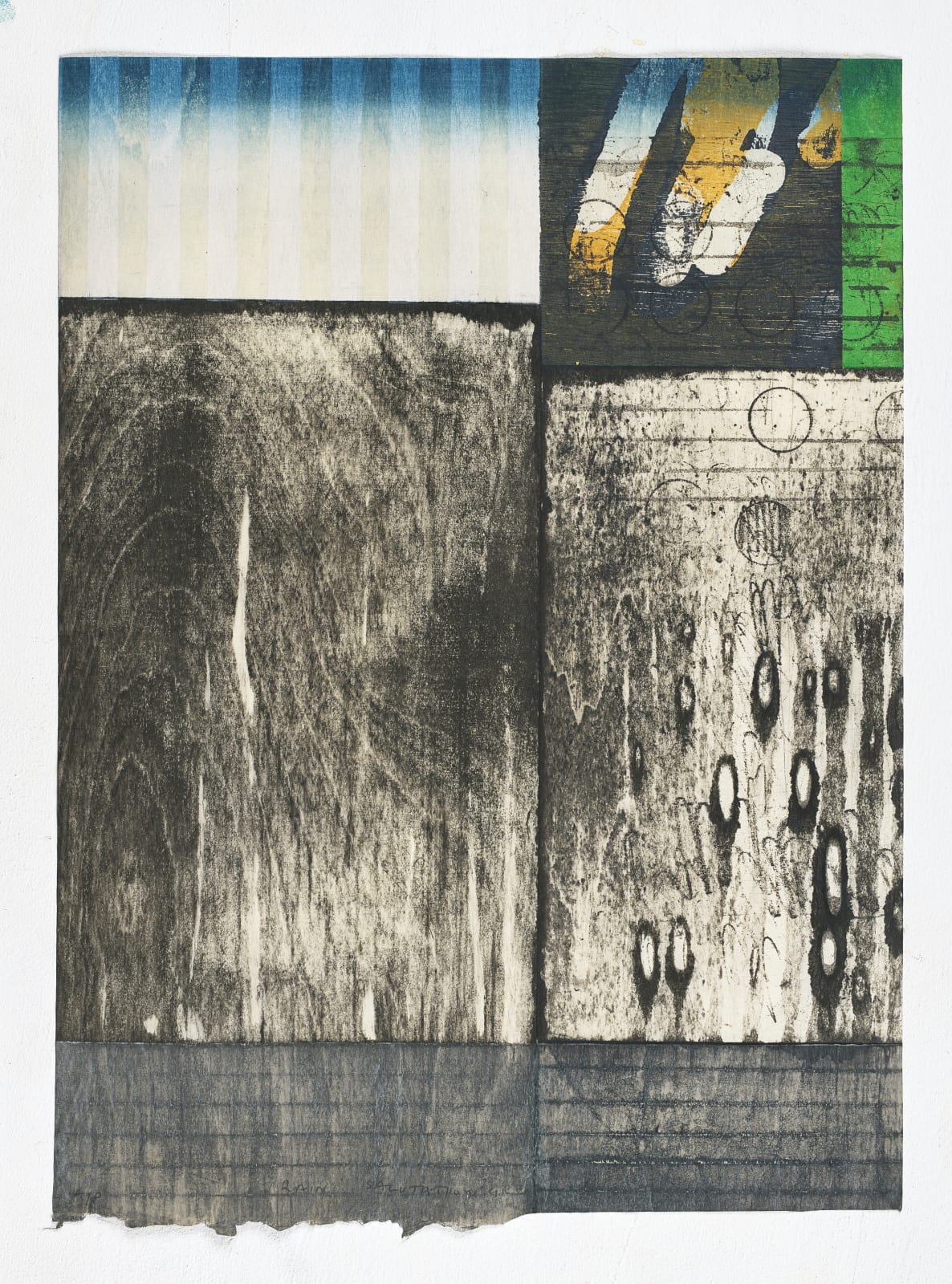 Paul Furneaux RSA, Rain Salutation: Green