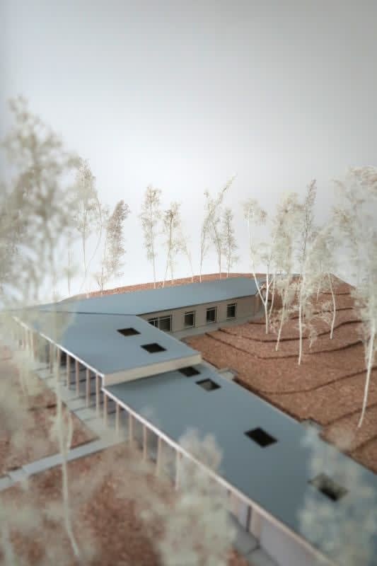 Loader Monteith, Model of Harmeny School Outdoor Learning Hub, 2025