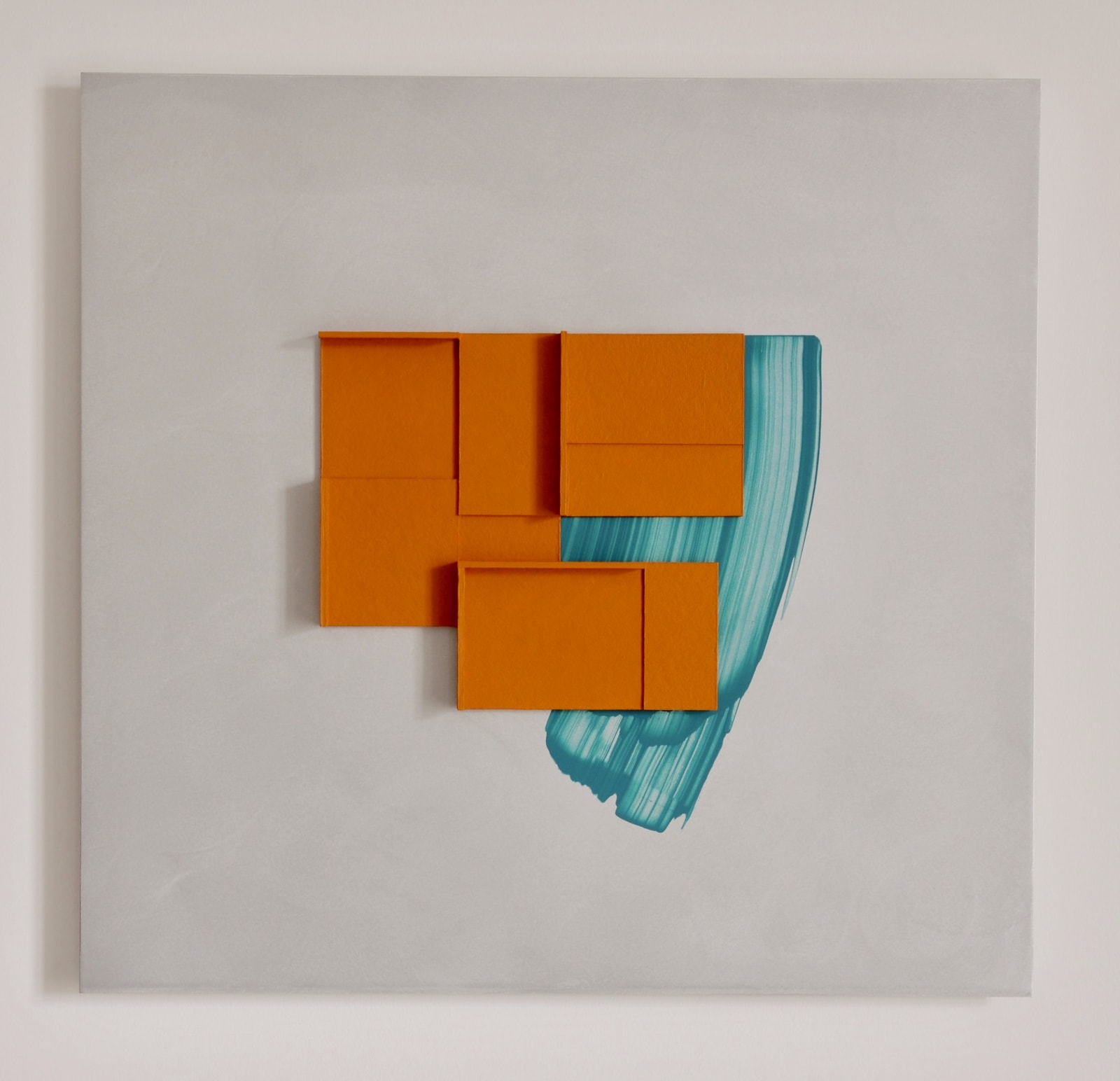 Toby Paterson RSA (Elect), Tradeston Maquette (Ochre/Teal), 2021