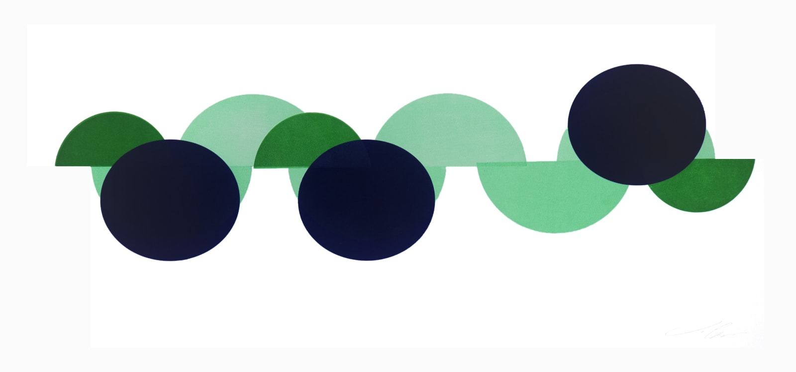 Jo Ganter RSA, Untitled (Three Ellipses), 2020