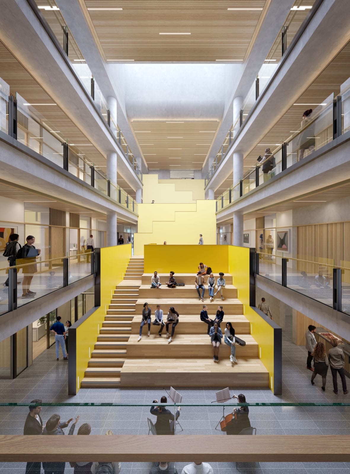 Richard Murphy RSA, A proposal for a new home for St Marys Music School, Edinburgh Park, 2025