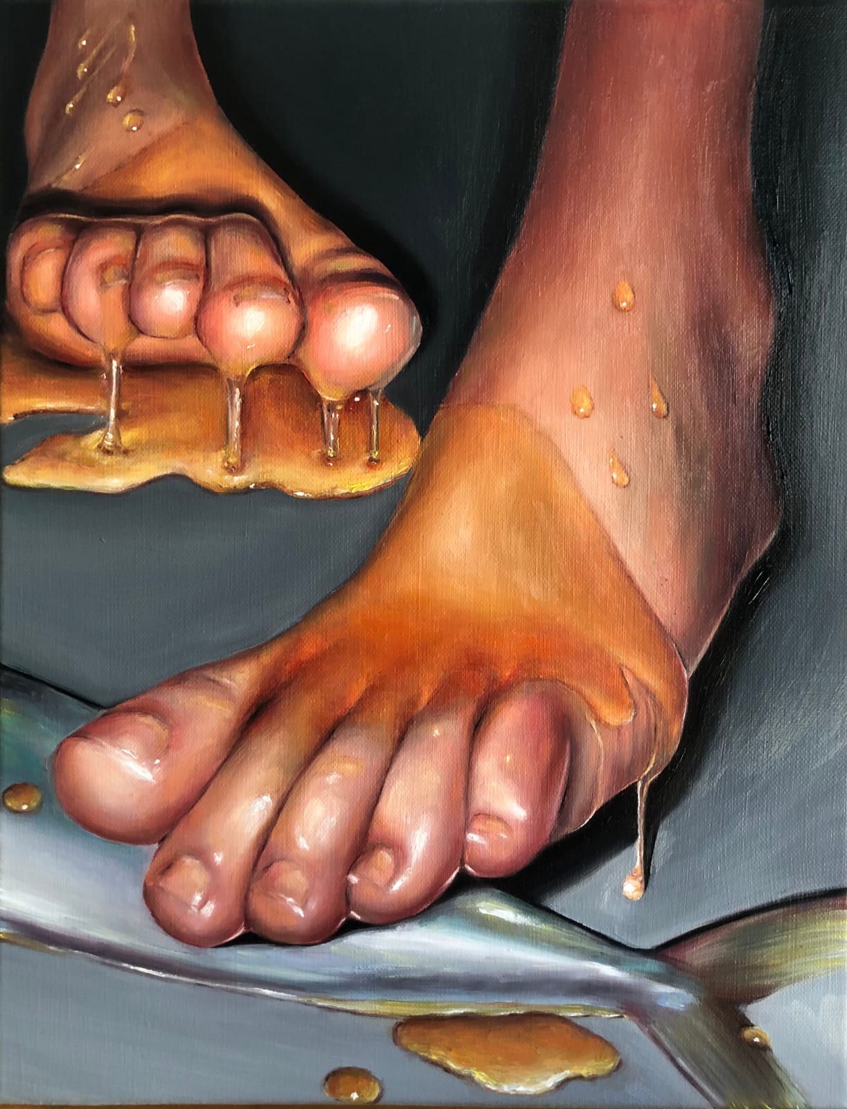 piss Nina Kouklaki, Piss My Feet, 2023 | Royal Scottish Academy