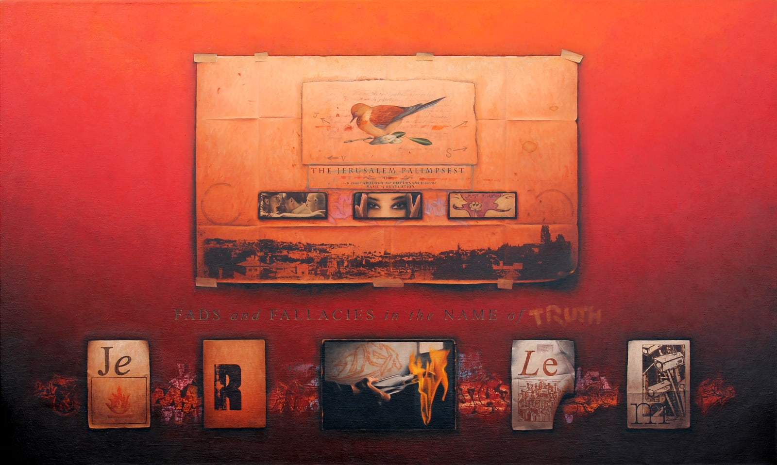 Stuart Duffin RSA, Fads and Fallacies - Truth, 2020