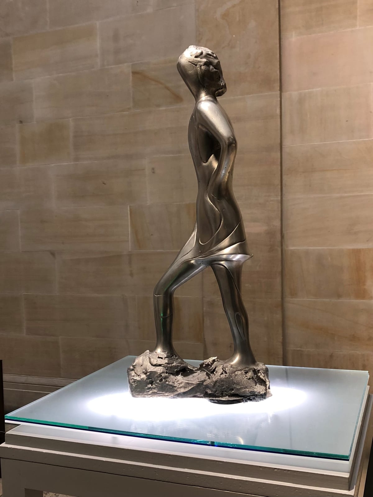 Gareth Fisher PRSA, Wanderer above the sea of fog (after Friedrich)