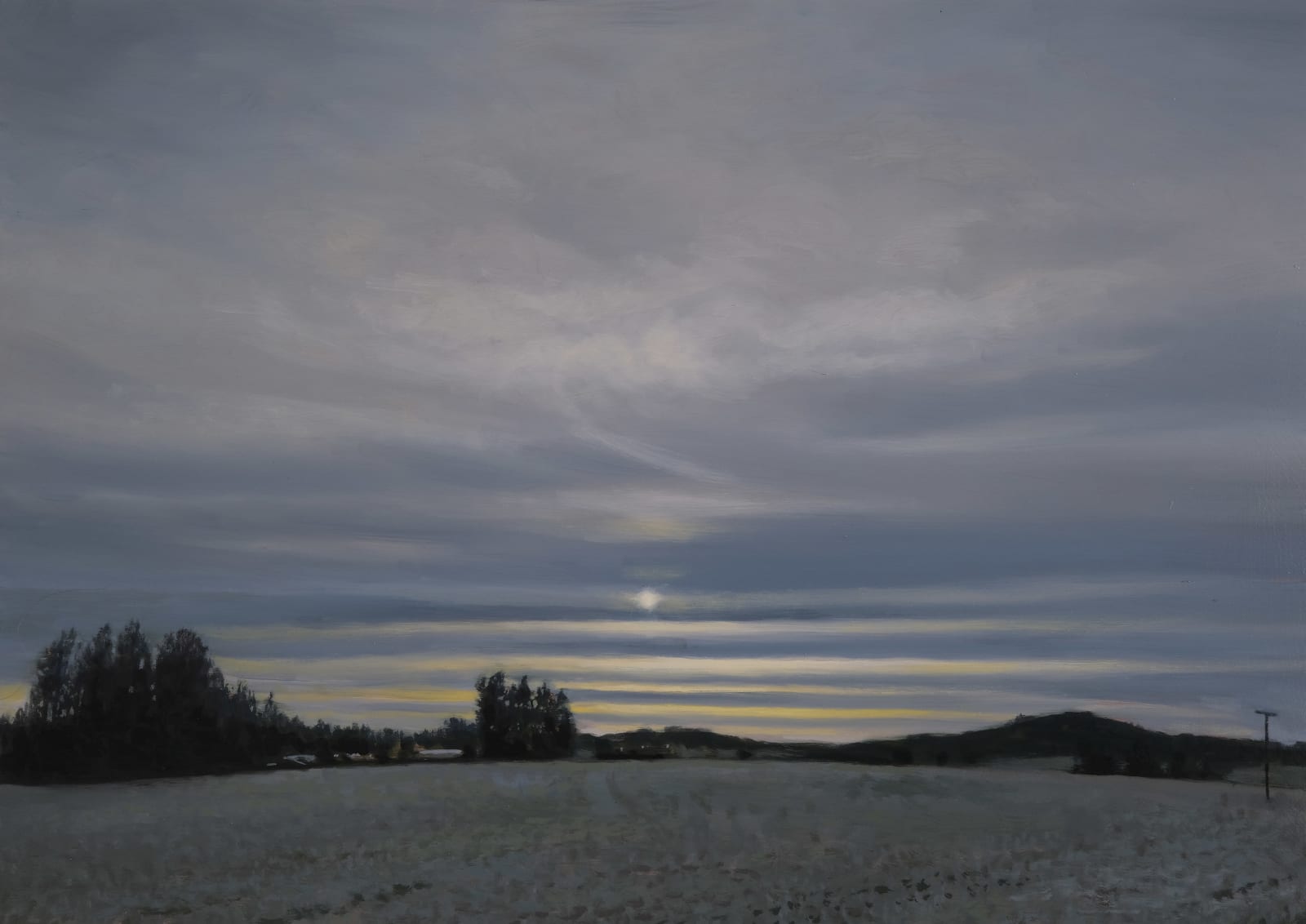 Philip Braham RSA, Quartet of Wintersongs: Late November, Low Sun, 2025