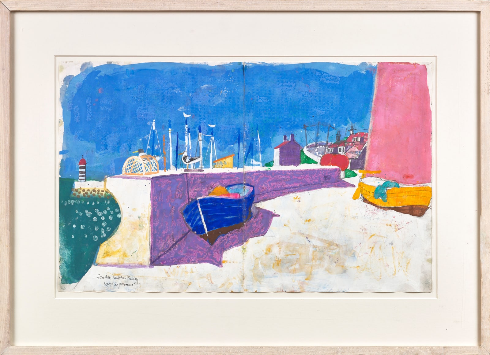 Leon Morrocco RSA, Gourdon Harbour, Sunday, 2014