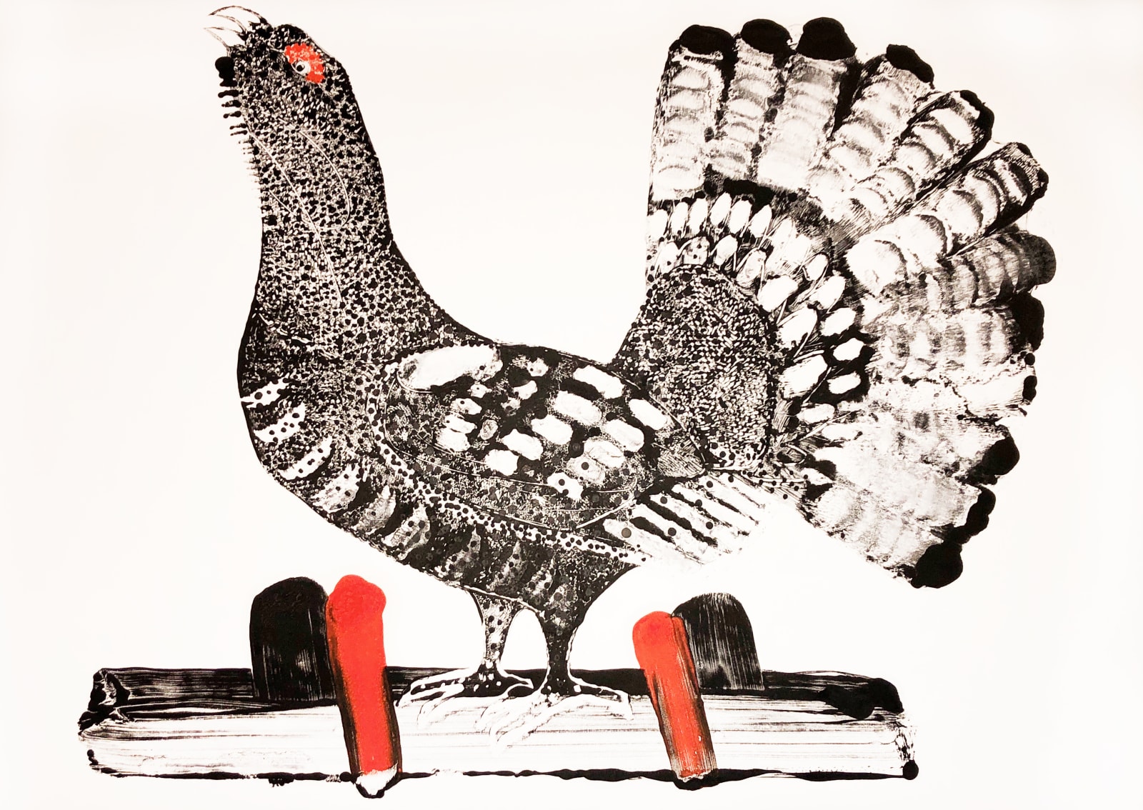 Stuart MacKenzie RSA, Species: Capercaillie