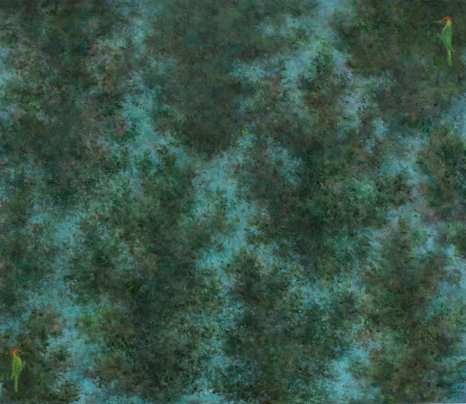 Alasdair Wallace, Two Woodpeckers, 2025