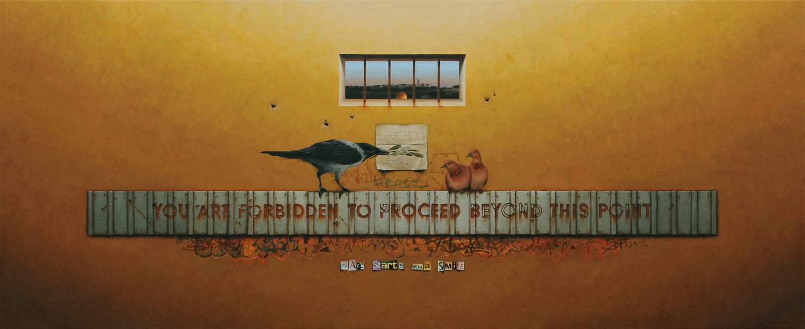 Stuart Duffin RSA, Until the Desert Sun Rises, 2020