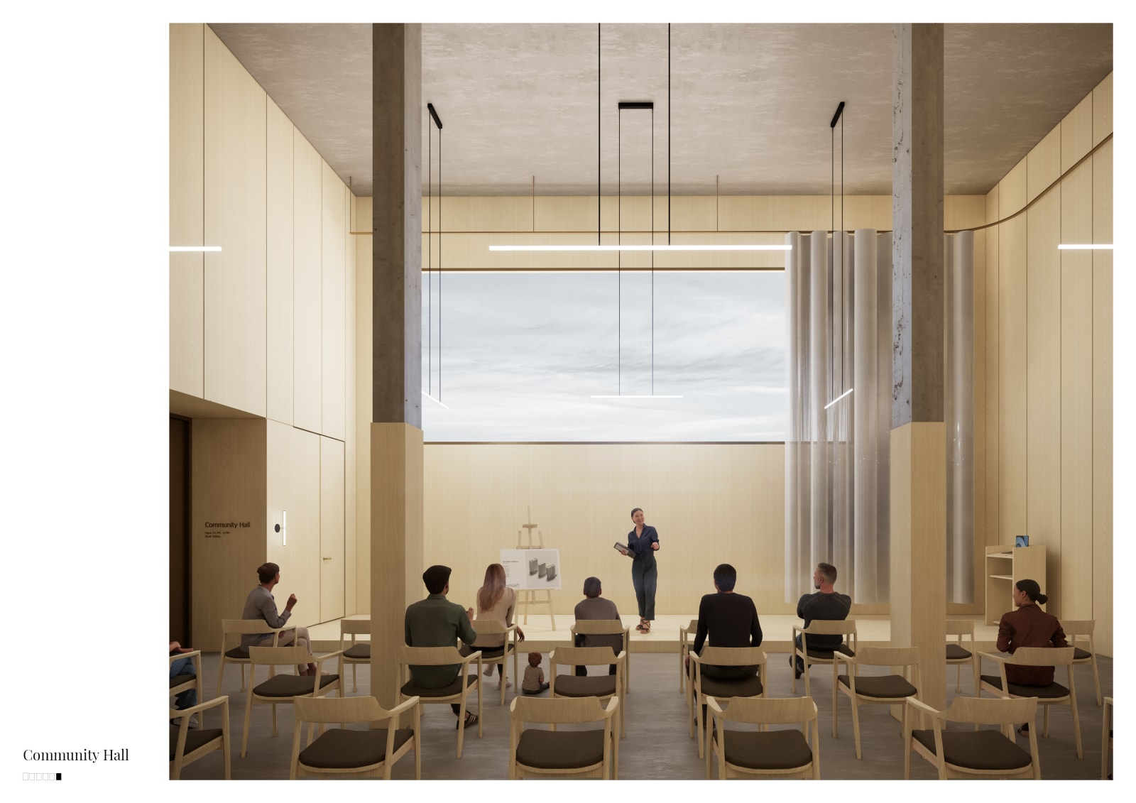 Marcus Myles, Community Hall, 2024