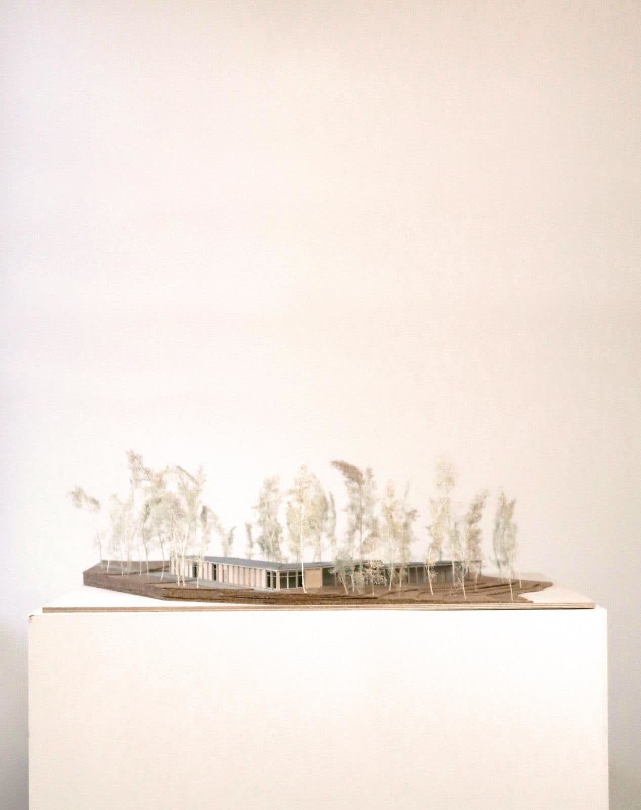 Loader Monteith, Model of Harmeny School Outdoor Learning Hub, 2025