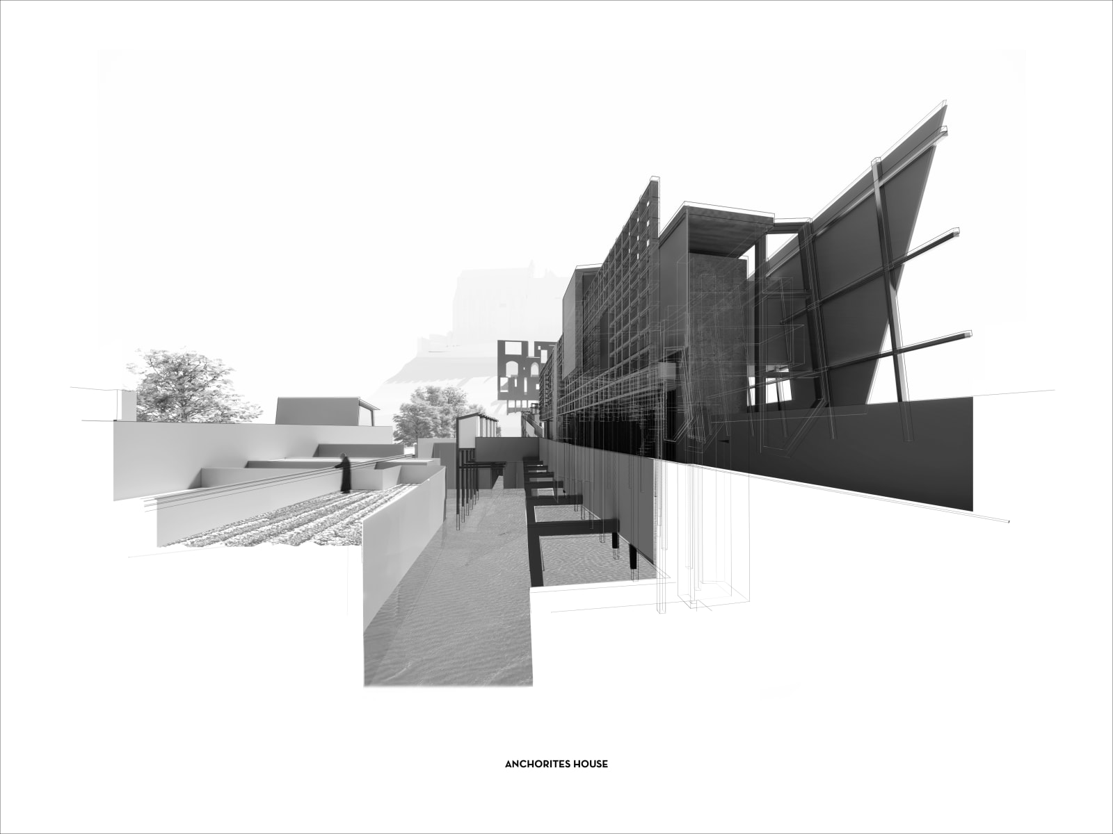 Tom Carney and Stuart Gomes, The Anchorites House ii, 2022