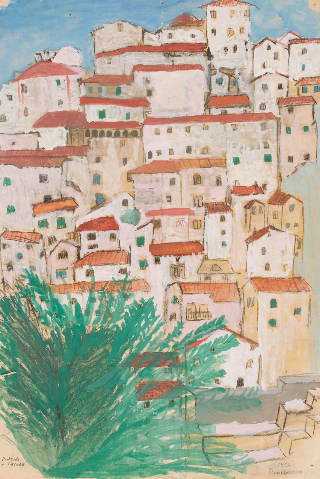 Leon Morrocco RSA, Anticoli Corrado, 1956