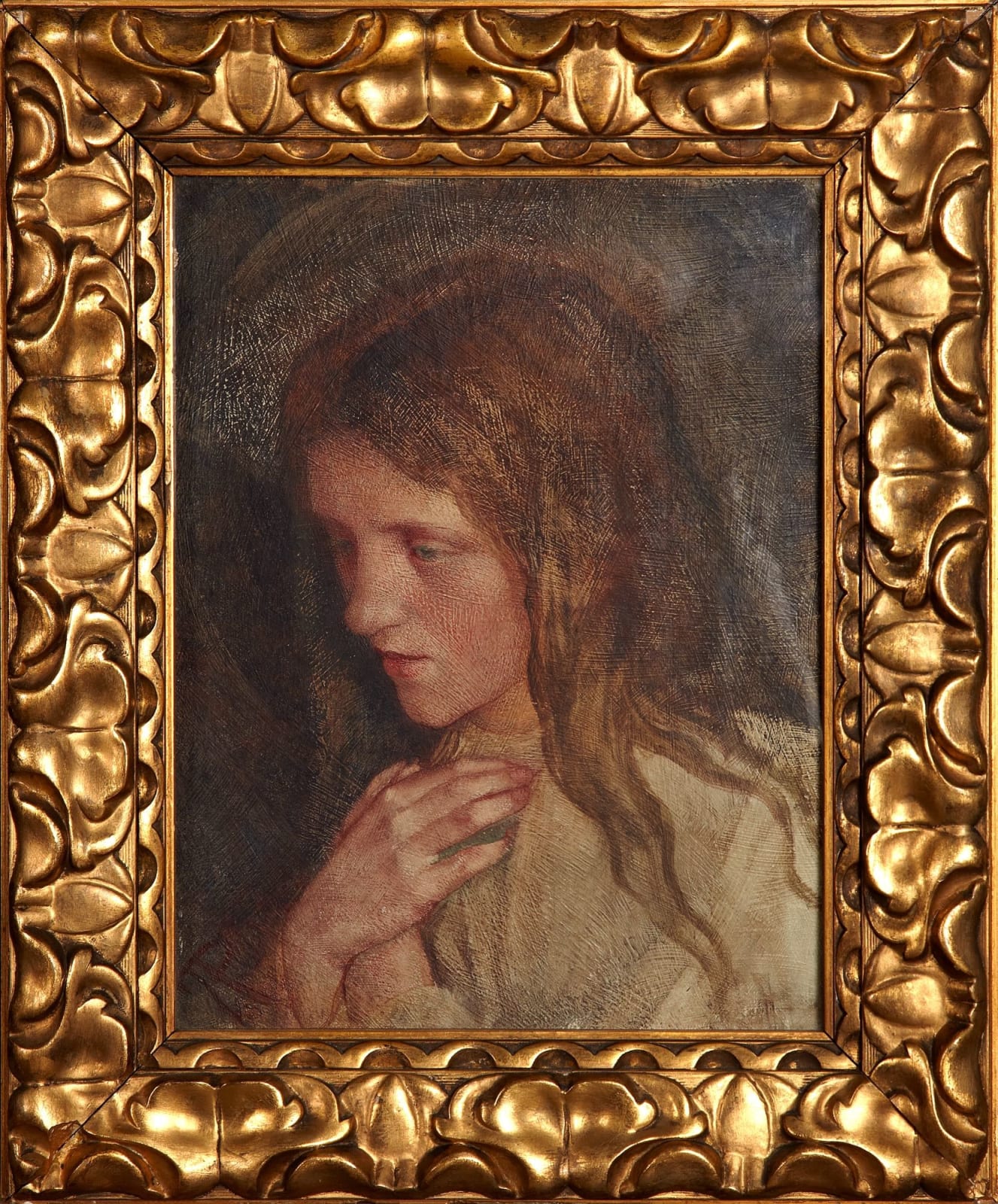 Phoebe Anna Traquair HRSA, Head of a Girl, around 1907
