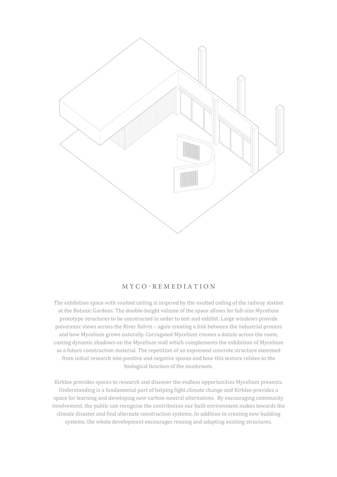 Alexandra Adams and Euan Campbell, Myco-remediation, 2020