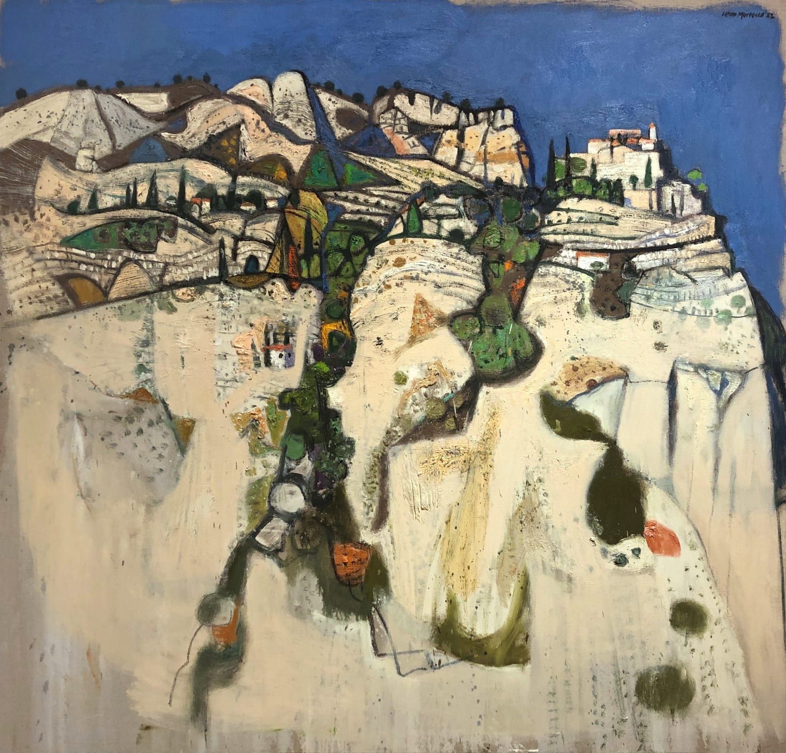 Leon Morrocco RSA, Towards Gourdon, Alpes-Maritimes