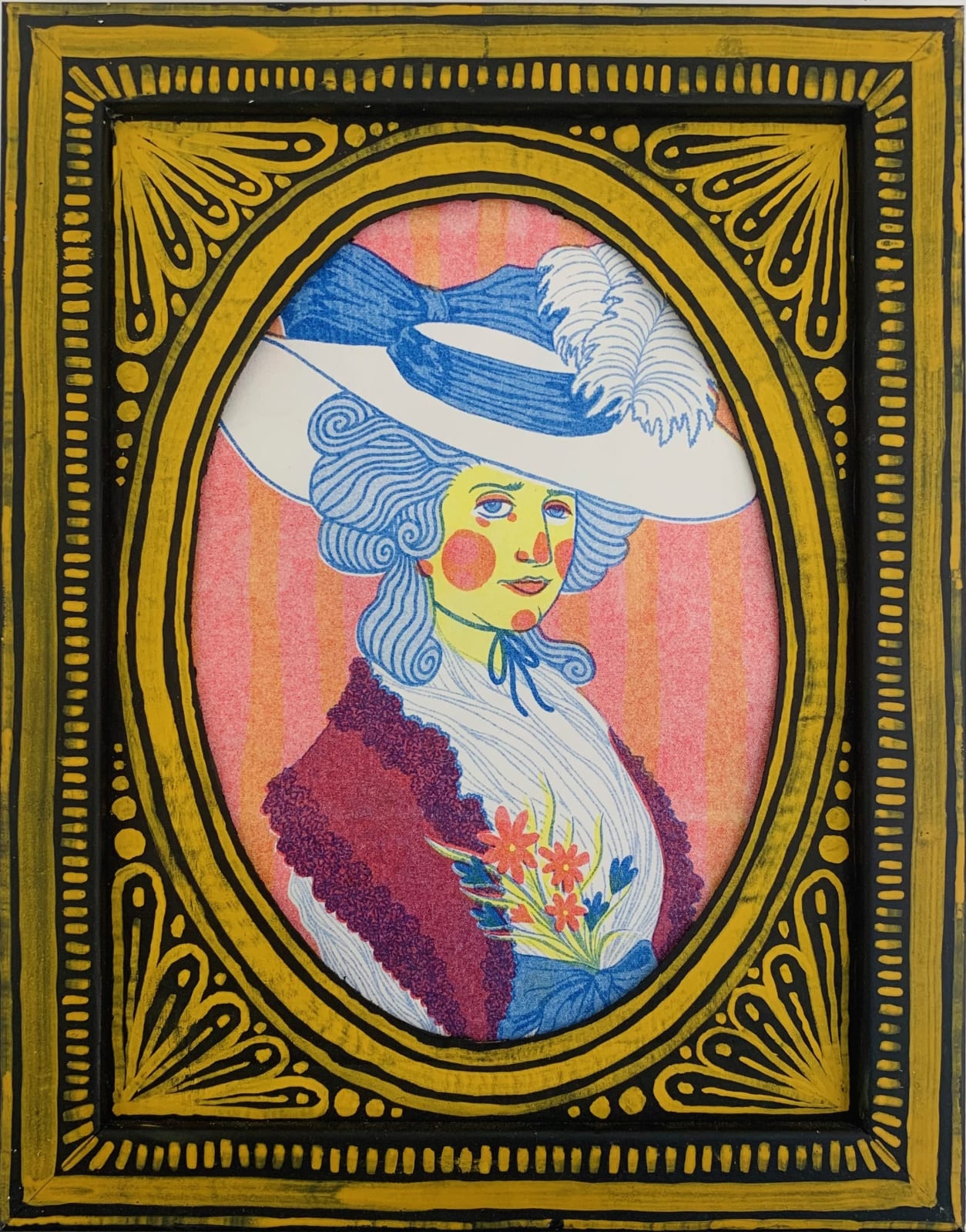 Tallulah Batley, Pink Parlour Frame 2D, 2024