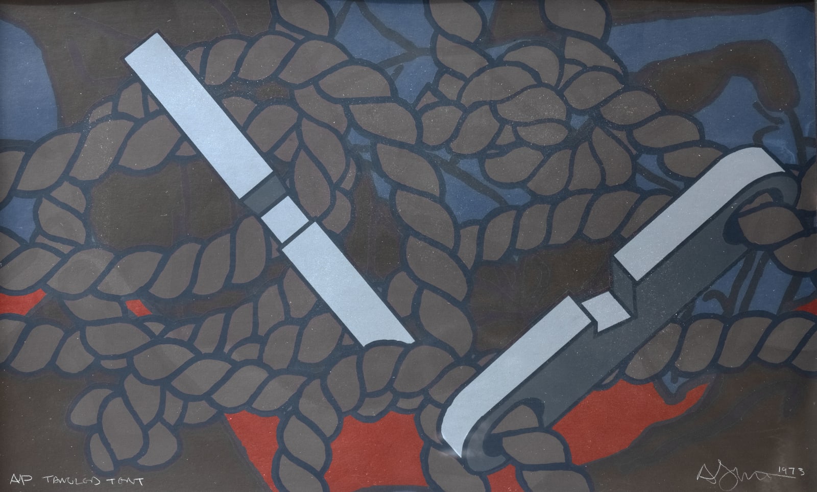 Arthur Watson PPRSA, Tangled Tent, 1973