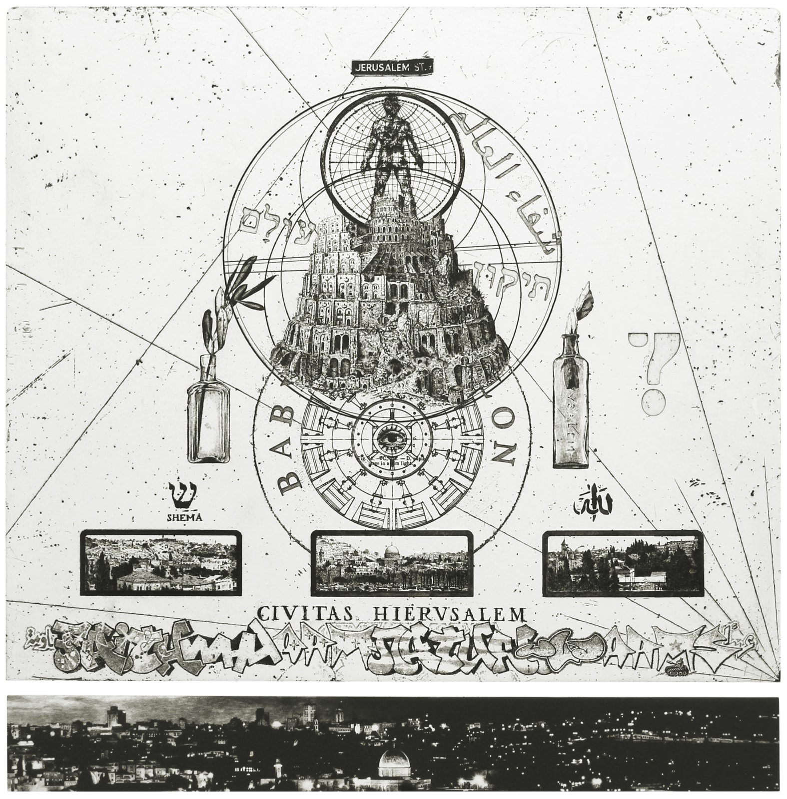 Stuart Duffin RSA, Jerusalem's Call, 2020