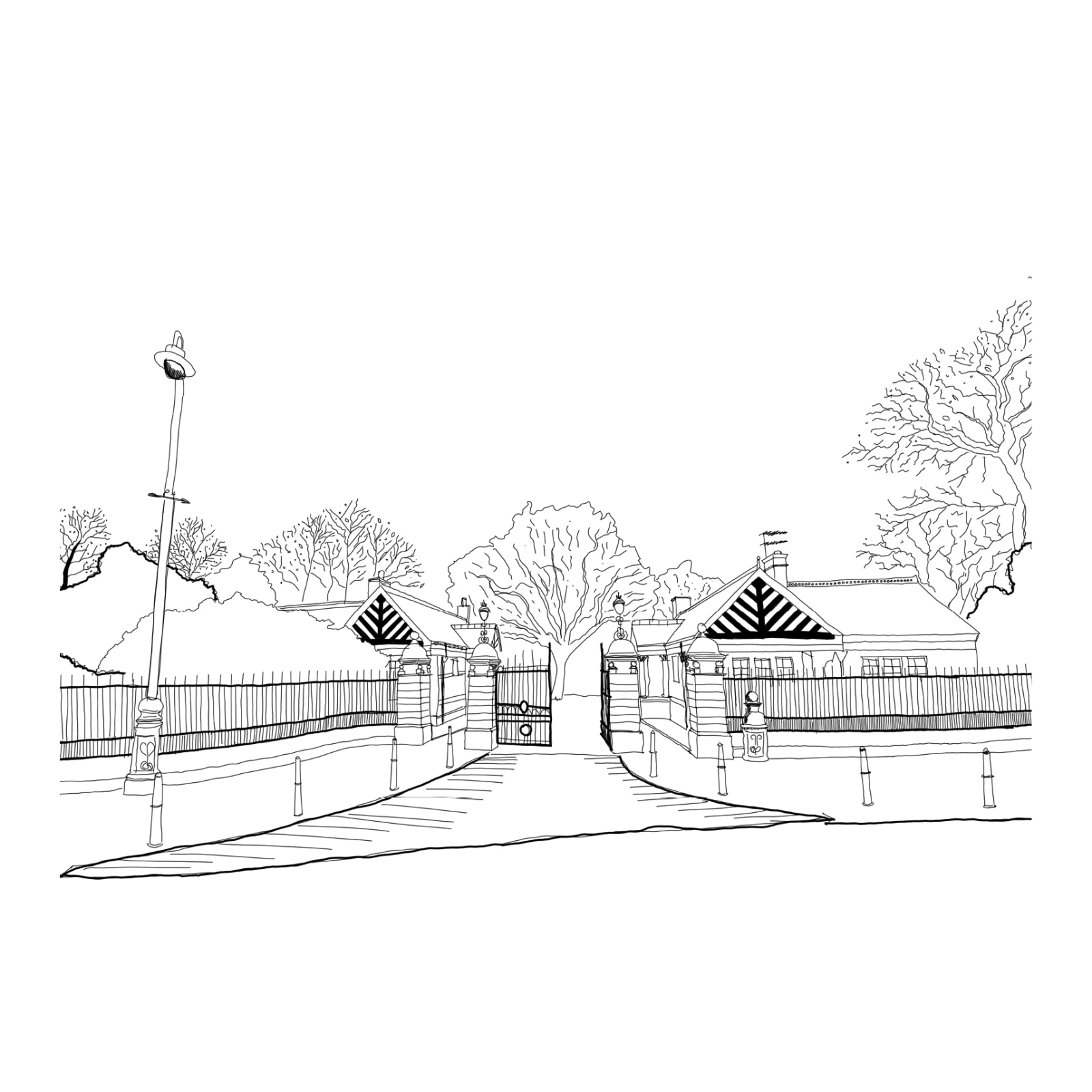 Alexandra Adams and Euan Campbell, Glasgow Botanic Gardens Gatehouses, 2020