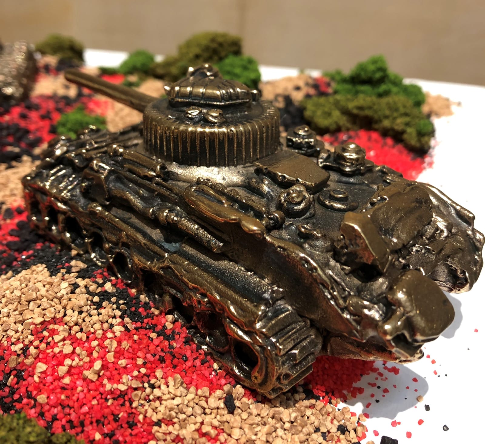 Tim Milner, The Siege of Jemimaville (2059) Scrap Battle Tank 1, 2024