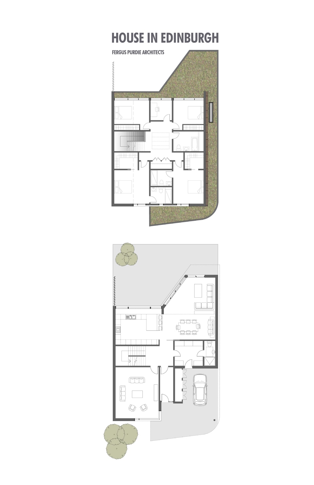 Fergus Purdie RSA, House in Edinburgh